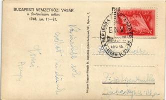 1948 Budapest XIV. Nemzetközi Vásár a Centenárium évében, Erősáramú Iparigazgatóság Vállalatai a 3 é...