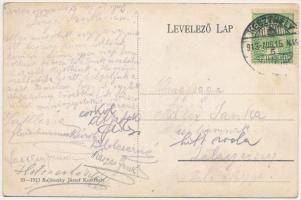 1913 Keszthely 100 év múlva, a jövőben montázs. Sujánszky József kiadása