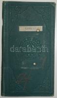1911 Kolozsvári Ferenc József Tudományegyetemi jogi kari leckekönyv számos aláírással, többek közt Dr. Lukáts Adolf, Dr. Somló Bódog, Dr. Finkey Ferenc