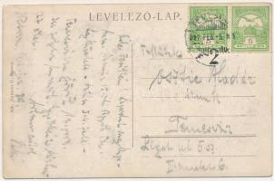 1917 Ada Kaleh, utca, Hussni Salih & Comp török bazár üzlete. Hutterer G. kiadása / Turkish shop...