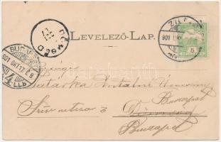 1901 Zilah, Zalau; Vármegyeház, Városi Vigadó, református templom. Seres Samu kiadása / county hall,...