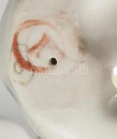 Drasche 7 darab állatfigura, őz, mókus, hattyú, bagoly, medve, sirály. Jelzett, kis kopással