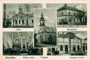 Jászladány mit Kriegerdankmal