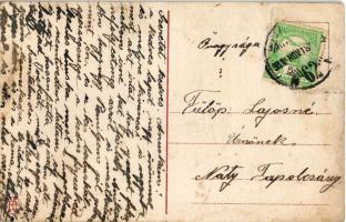 1911 Pozsony, Pressburg, Bratislava; Ligeti kávéház, IX. malom II. tó, Vaskutacska, korai trolibusz....