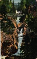 Tátra, Magas-Tátra, Vysoké Tatry; Óriási zuhatag, vízesés / Riesenwasserfall / waterfall (EK)