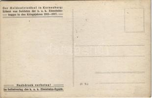 Gedächtniskirche Westansicht - Der Heldenfriedhof in Korneuburg: Erbaut von Soldaten der k.u.k. Eise...