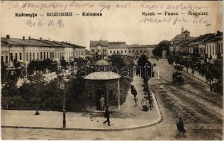 1916 Kolomyia, Kolomyja, Kolomyya, Kolomea; Rynek / Ringplatz / square (EK)