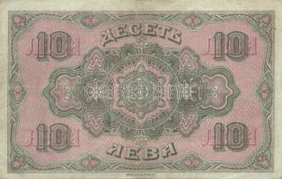 Bulgária 1922. 10L T:II