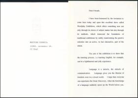 1994 Göncz Árpád (1922-2015) József Attila-díjas író, műfordító, politikus, köztársasági elnök (1990...