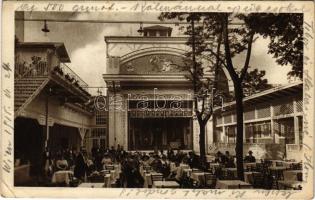 1915 Wien, Vienna, Bécs; Sommertheater III. Kaffeehaus / summer theatre's cafe garden (EK)