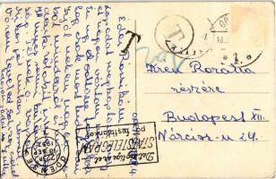 Hos Halsspecialisten / Erotic humour art postcard (EB)