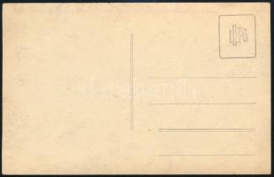 cca 1920-1930 Kisfiú kerékpárral, fotólap, hátoldalon pecséttel jelzett, 13×9 cm