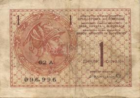 Jugoszlávia 1919. 1D T:III