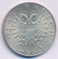 Ausztria 1934. 2Sch Ag "Engelbert Dollfuss halála" T:XF kis karc, patina
Austria 1934. 2 ...