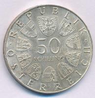 Ausztria 1972. 50Sch Ag "350 éves a Salzburgi Egyetem" T:AU,XF patina, kis ph 
Austria 19...