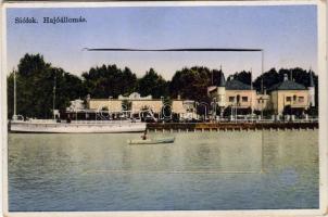 Siófok Leporello mit Bahnhof