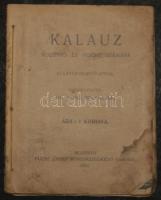1910 Kalauz Rozsnyó és vidéke számára 12db látlevelezőlappal a Fuchs József könyvkereskedő kiadásában, néhol enyhébb sérülésekkel