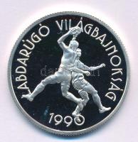 1989. 500Ft Ag &quot;Labdarúgó Világbajnokság - két játékos&quot; T:AU (PP) ujjlenyomatos Adamo EM108