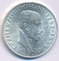 Ausztria 1959. 25Sch Ag "Johann főherceg" T:AU,XF karc Austria 1959. 25 Schilling Ag "...