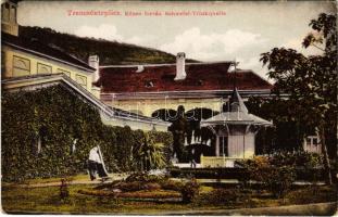 Trencsénteplic, Trencianske Teplice; Kénes forrás / Schwerfel Trinkquelle / sulphur drinking hall (EK)