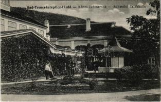 Trencsénteplic-fürdő, Kúpele Trencianske Teplice; Kénes ivócsarnok / Schwefel trinkhalle / sulhpur drinking hall (EK)