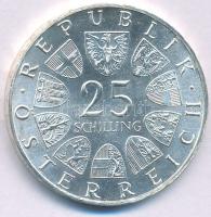 Ausztria 1969. 25Sch Ag "Peter Rosegger" T:AU Austria 1969. 25 Schilling Ag "Peter Ro...