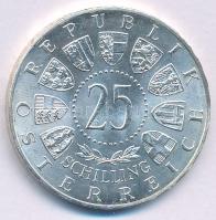 Ausztria 1955. 25Sch Ag "Állami Színház" T:AU kis patina Austria 1955. 25 Schilling Ag &qu...