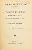 Wagner, Richardus: Mythographi Graeci: Vol I: Apollodori Bibliotheca. Pediasimi Libellus de Duodecim Herculis Laboribus. Lipsiae 1894. Teubner; 323 p + 1 t, Korabeli félvászon kötésben