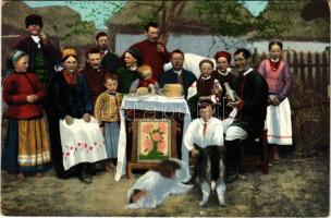 1917 Widoki i typy Ukrainy / Ukrainian folklore (EK)