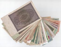 Vegyes 28db-os bankjegy tétel, mind különféle T:F,VG
Mixed 28pcs of banknotes lot, all different C:...