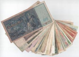 Vegyes 28db-os bankjegy tétel, mind különféle T:F,VG
Mixed 28pcs of banknotes lot, all different C:...