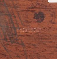 Krupka Ferenc (1870-1928): Cigarettázó csavargó, 1922. Olaj, fatábla. Jelzett. Hátoldalán Országos S...