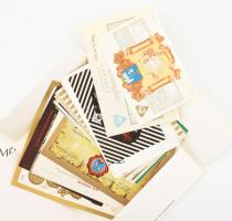 2 kis mappányi borcímke-gyűjtemény, Eger-Mátravidéki Borgazdasági Kombinát, Eger