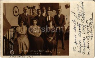 1924 Tampico, Grupo "Anahuac", Komitatanoj. photo (fl)