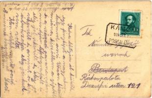 1934 Vác, Németh László magyar katonai segéd pilóta a Sz.f. Repülőtér I. légi forg. csoportból / Hun...