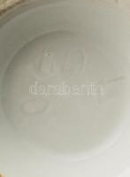 Epiag gyógyszertári porcelán tégely 1719-es formaszámmal jelzett, hibátlan 10 cm