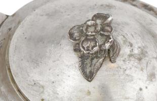 Ezüst(Ag) kanna, jelzett, m: 17 cm, bruttó: 615 g