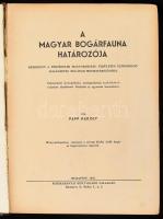 Papp Károly: A magyar bogárfauna határozója. Kézikönyv a történelmi Magyarország területén előforduló jellegzetes bogarak meghatározására. Valamennyi középiskolai, mezőgazdasági szakiskolai, valamint akadémiai, főiskolai és egyetemi használatra. Műnyomólapon, valamint a szöveg között 3.000 bogár és bogártestrész rajzával. Bp., 1943., Ruszkabányai, 1 t. +477+3 p.+1 t. Kiadói félvászon-kötés, sérült, hiányzó gerinccel, kopott borítóval.