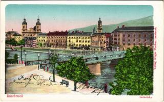 1904 Innsbruck (Tirol), Innbrücke / bridge (EK)