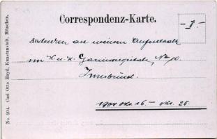 1904 Innsbruck (Tirol), Ottoburg, ältestes Haus Innsbrucks / the oldest house of Innsbruck, shop of ...