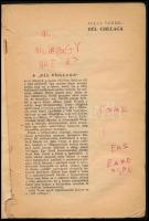 Verne, Jules: Dél csillaga. Ford.: Szentgyörgyi Ferenc. Bp., é.n. (cca 1943-1944), Forrás, 169+(5) p...