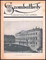 cca 1930 Szombathely, Sopron, a Nemzeti Ujság külön melléklete, 2 db