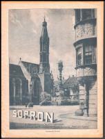 cca 1930 Szombathely, Sopron, a Nemzeti Ujság külön melléklete, 2 db