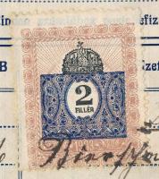 1912 Bp., Schreiber J. és Unokaöccsei üveggyárának mintaraktára fejléces számla