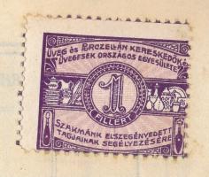 1912 Bp., Schreiber J. és Unokaöccsei üveggyárának mintaraktára fejléces számla