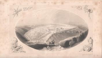 Bartlett, W[illam] H[enry]: Walks about The City and Environs of Jerusalem.
London, (1844). George ...