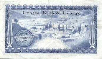 Ciprus 1972. 250M T:III+