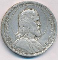 1938. 5P Ag &quot;Szent István&quot; T:XF patina, ph. Adamo P8.1