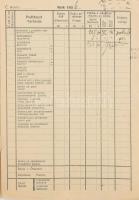 1935 Párkány, molnár adófizetési íve