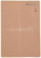 1935 Párkány, molnár adófizetési íve